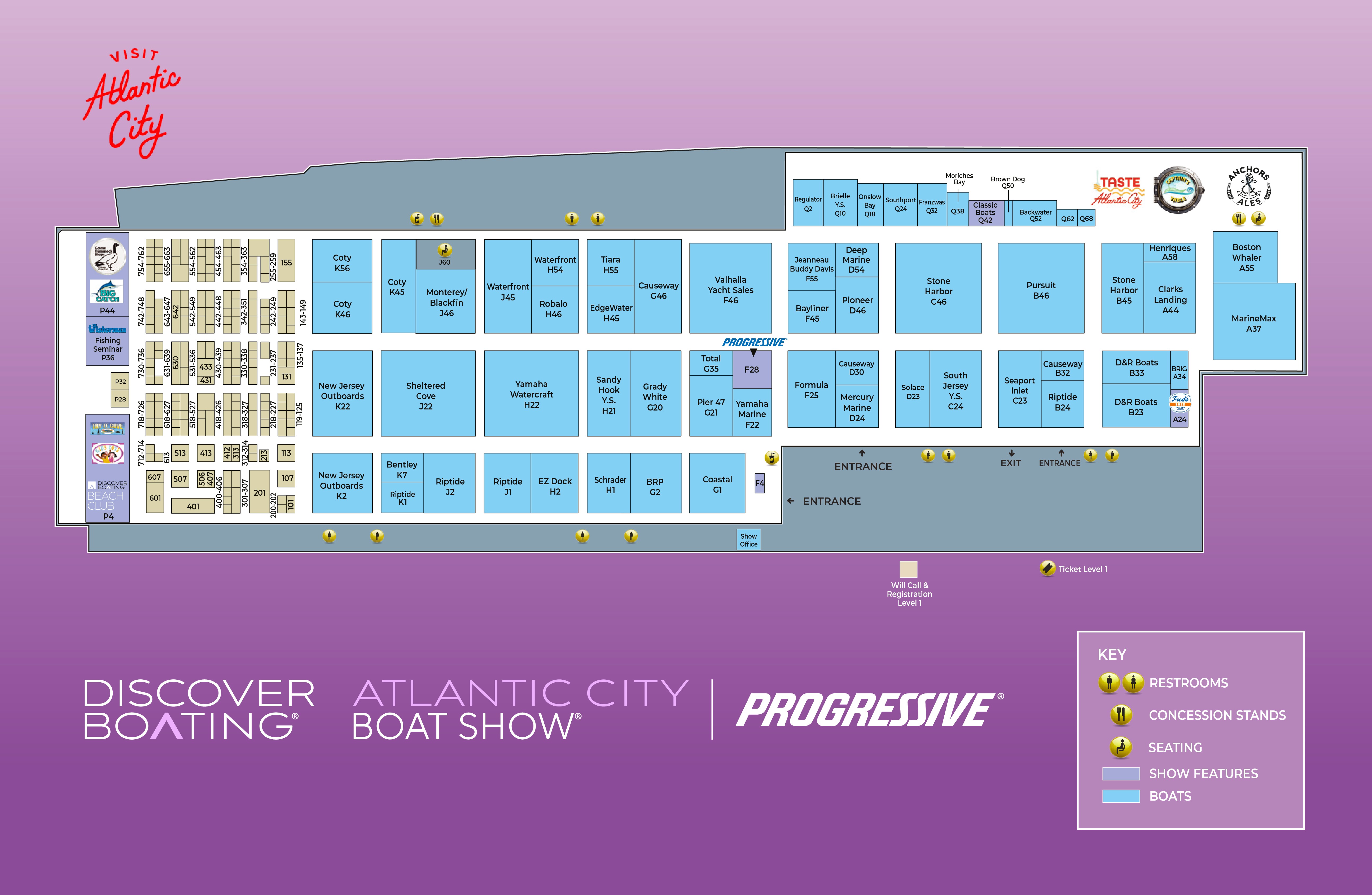 AC Show Map 2026